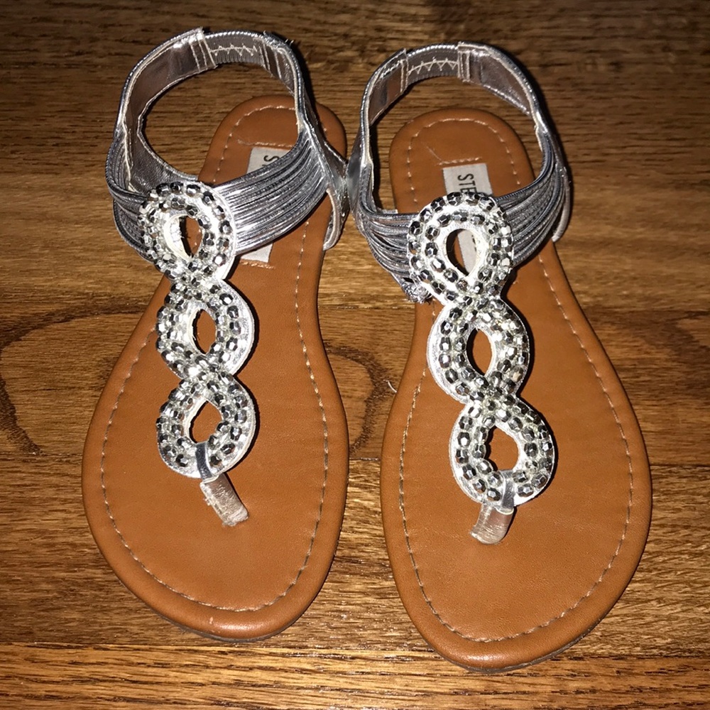 Girls rhinestone sandals